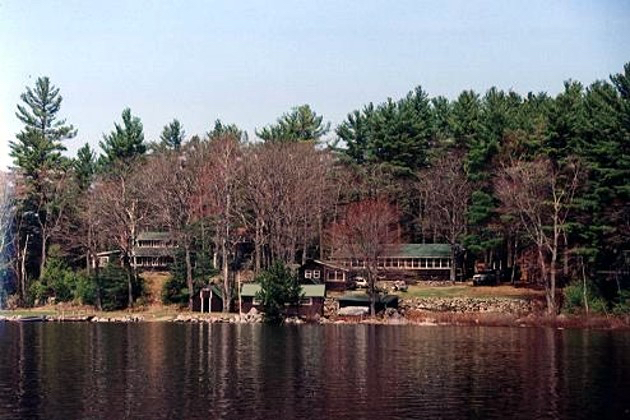 Porter Point Camps seen from Nicatous Lake